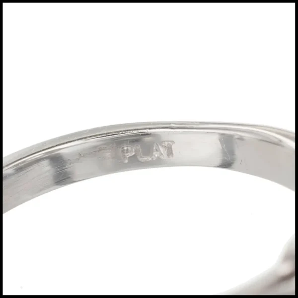 GIA 2.79 Carat Natural Sapphire Diamond Three-Stone Platinum Engagement Ring