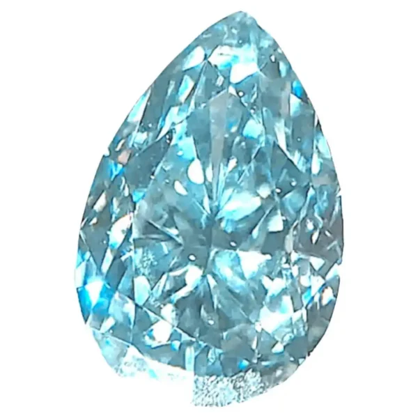 GIA Certified 3.30 Carat Fancy Blue Diamond