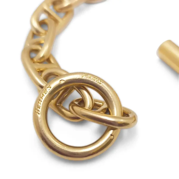 Hermès Chaîne d'Ancre Yellow Gold Bracelet