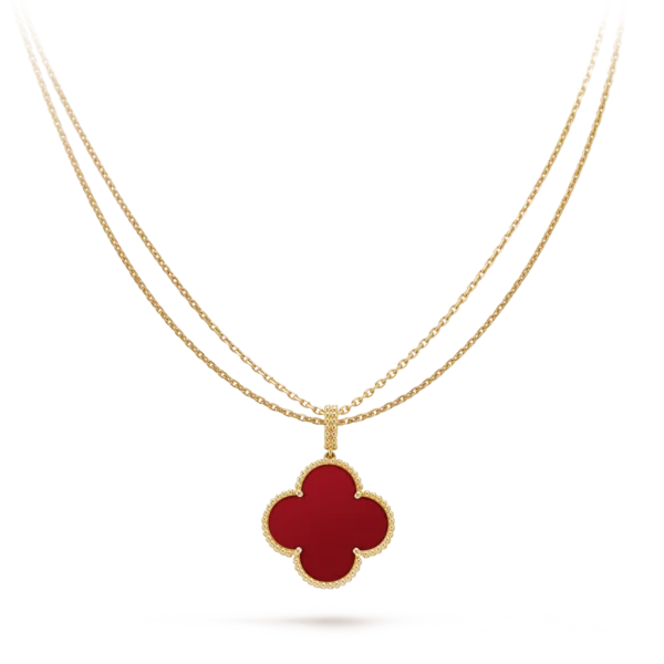 Magic Alhambra long necklace 1 motif
