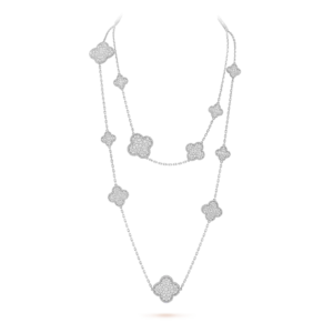 Magic Alhambra long necklace 16 motifs