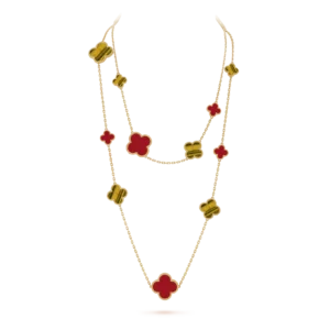 Magic Alhambra long necklace 16 motifs