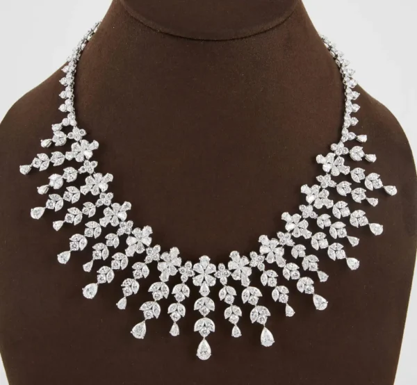 Magnificent Diamond Drop Necklace