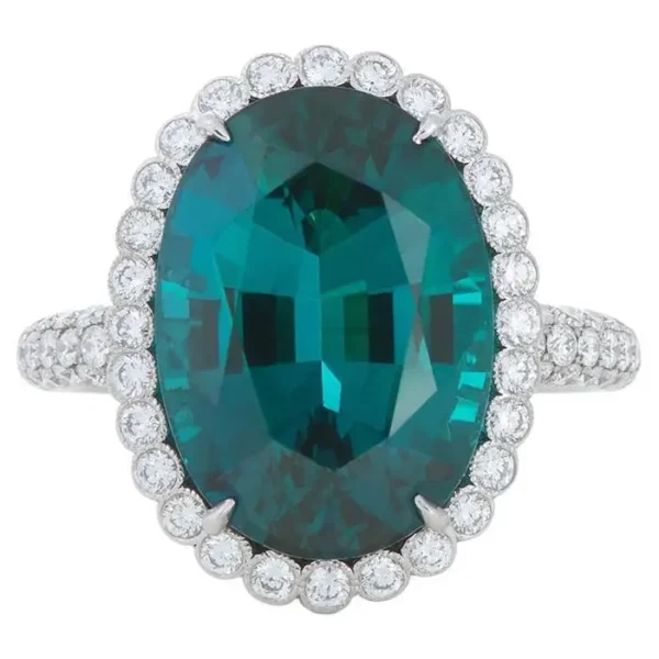 Soleste Tourmaline and Diamond Ring Tiffany & Co.