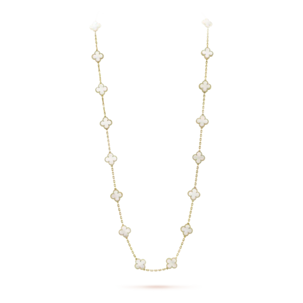 Buy Vintage Alhambra long necklace 20 motifs