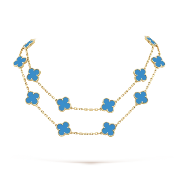 Buy Vintage Alhambra long necklace - 20 motifs