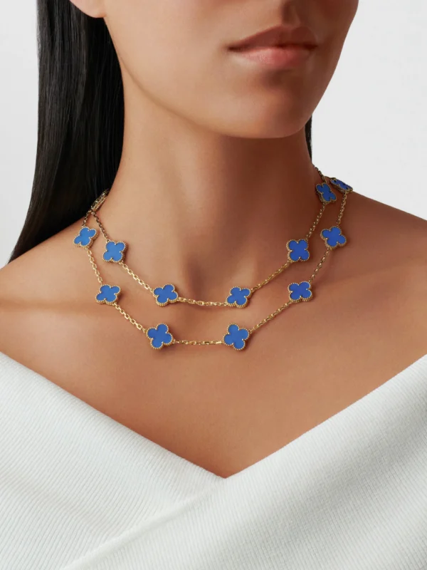Buy Vintage Alhambra long necklace - 20 motifs