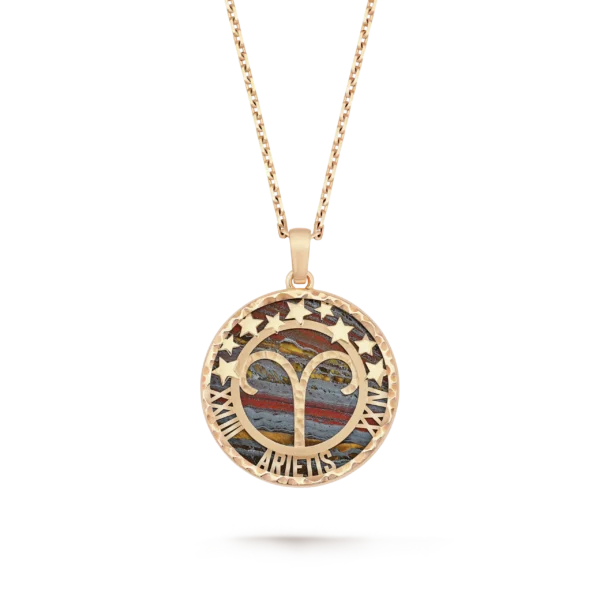 Zodiaque long necklace Arietis (Aries)